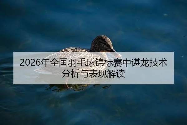 2026年全国羽毛球锦标赛中谌龙技术分析与表现解读